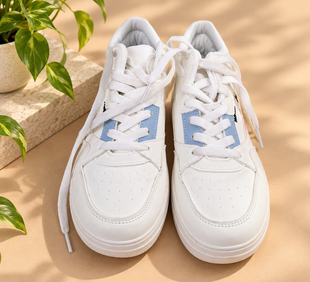 USED Adidas WOMEN Hoops 3.0 Mid White/Dash Grey 8